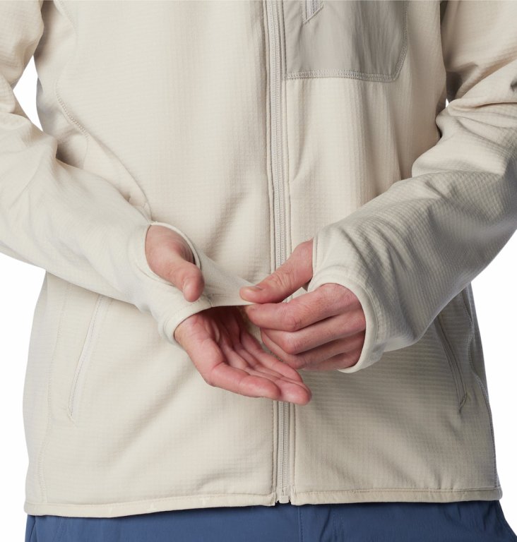 Кофта Columbia Triple Canyon™ Grid Fleece Full Zip M - бежевий