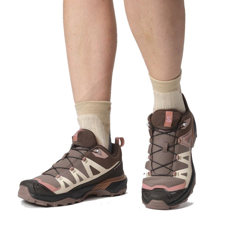 Взуття Salomon X Ultra 360 W - чорне / коричневе / рожеве