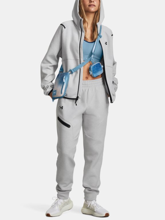 Кофта Under Armour Unstoppable Fleece FZ W - сірий