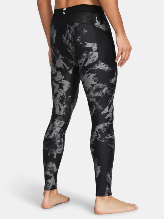 Легінси Under Armour UA HG IsoChill Prtd Leggings M - чорний