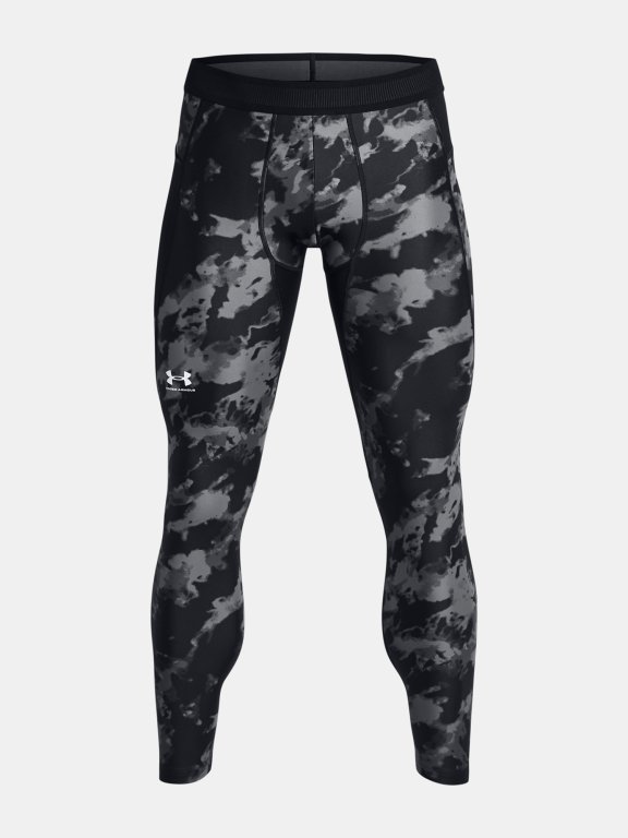 Легінси Under Armour UA HG IsoChill Prtd Leggings M - чорний