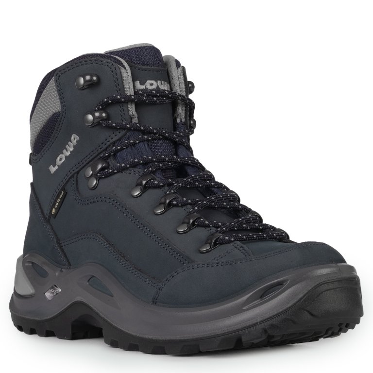 Obuv Lowa Renegade GTX Mid W - modrá/šedá