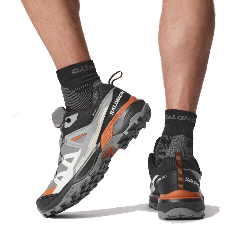 Взуття Salomon X Ultra 360 GTX M - сіре / сорне / помаранчеве