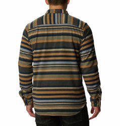 Сорочка Columbia Flare Gun™ Fleece Over Shirt M - коричневий/зелений/синій