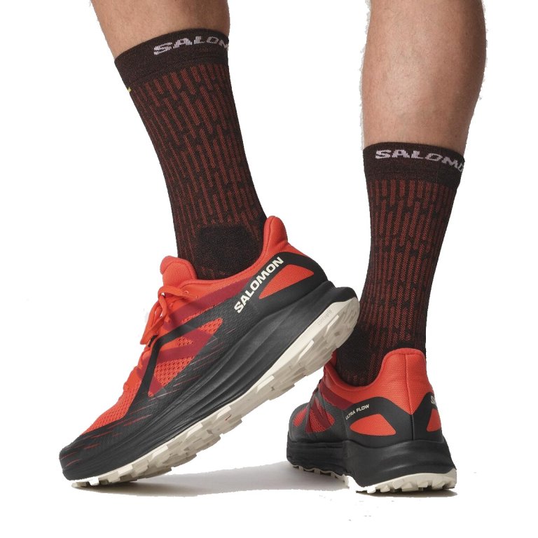 Кросівки Salomon Ultra Flow M - червоний/чорний