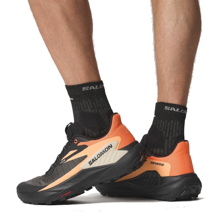 Кросівки Salomon Genesis M - чорний/помаранчевий