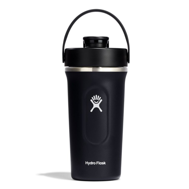 Пляшка-шейкер Hydro Flask 24 унції (710 мл) - чорна