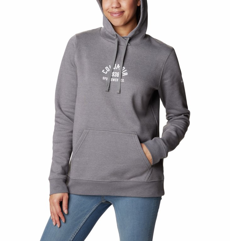 Худі Columbia Trek™ Graphic Hoodie W - сірий