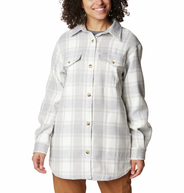 Куртка-сорочка Columbia Calico Basin™ Shirt Jacket W - сірий