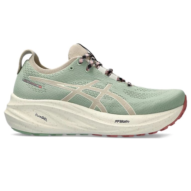 Кросівки Asics Gel-Nimbus 26 TR W - зелений/рожевий