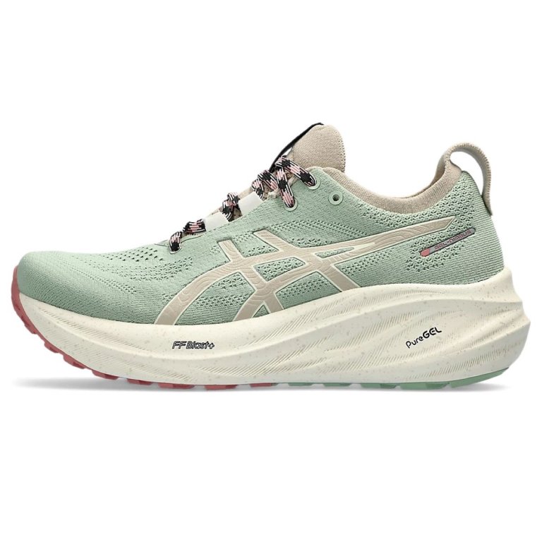 Кросівки Asics Gel-Nimbus 26 TR W - зелений/рожевий