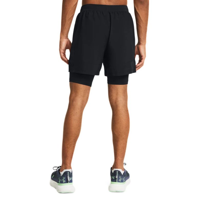 Шорти Under Armour UA LAUNCH 5'' 2-IN-1 SHORTS M - чорні