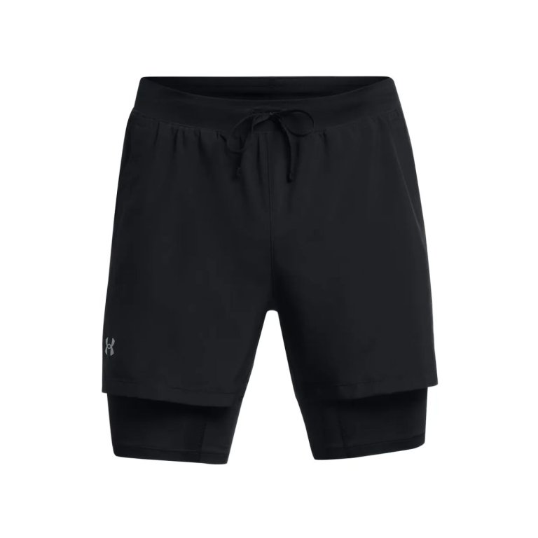 Шорти Under Armour UA LAUNCH 5'' 2-IN-1 SHORTS M - чорні