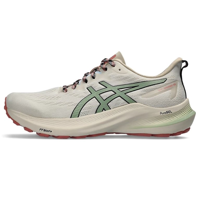 Кросівки Asics GT-2000 12 TR W - коричневий / зелений / рожевий