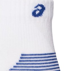 Шкарпетки Asics 2PPK Cushion Run Quarter Sock - білий/синій/чорний