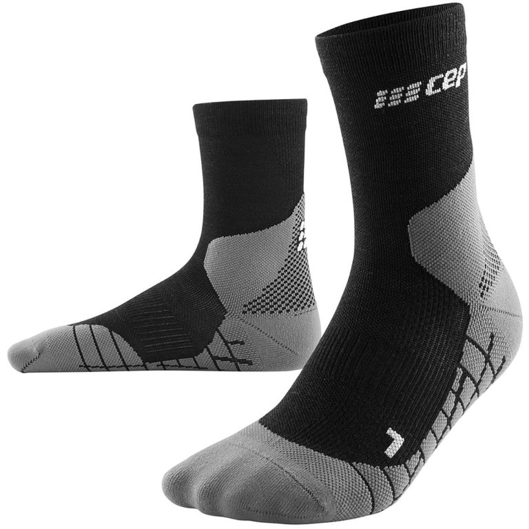 Шкарпетки CEP Light Merino W - чорні