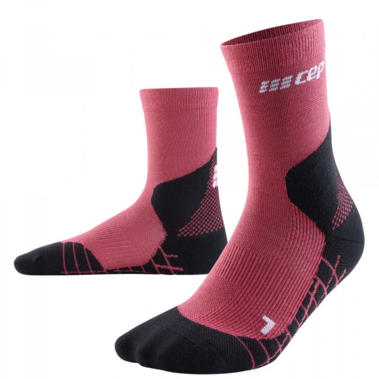 Шкарпетки CEP Light Merino W - червоні
