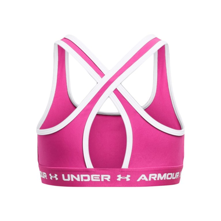 Бюстгальтер Under Armour Crossback Mid Solid J - рожевий