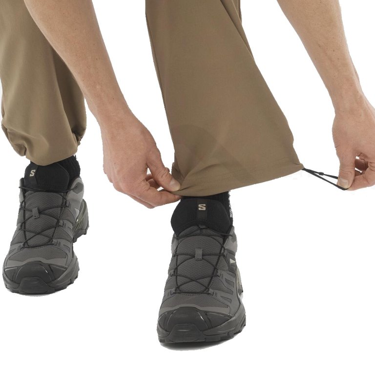 Штани Salomon Outerpath Utility Pants M - коричневий
