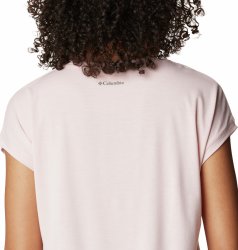 Tričko Columbia Boundless Trek™ Short Sleeve Tee W - růžová