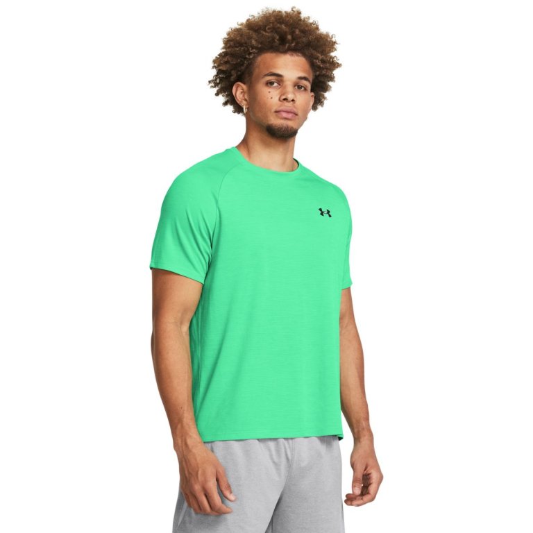 Футболка Under Armour UA Tech Textured SS M - зелена