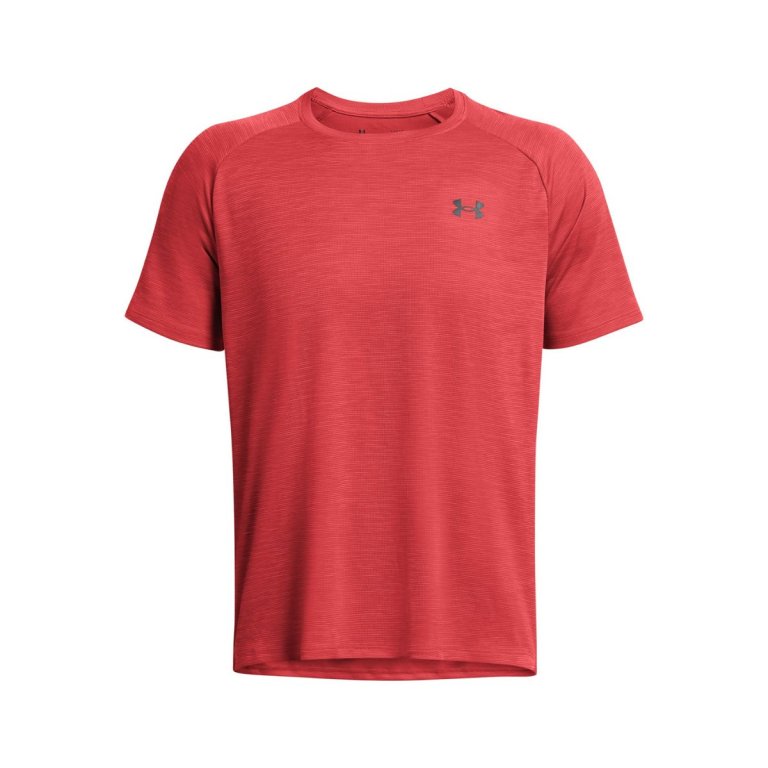 Футболка Under Armour UA Tech Textured SS M - червона