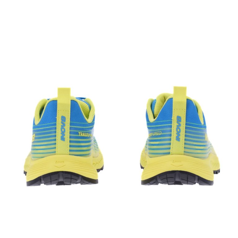 Кросівки INOV8 TrailFly Speed M (широкі) - синьо/жовті