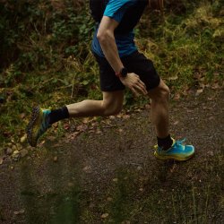 Кросівки INOV8 TrailFly Speed M (широкі) - синьо/жовті