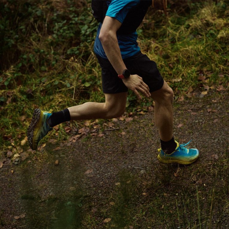 Кросівки INOV8 TrailFly Speed M (широкі) - синьо/жовті