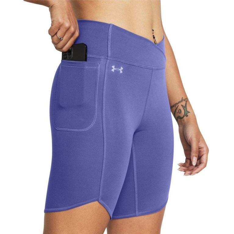 Велосипедки Under Armour Motion Crossover Bike Short W - фіолетовий