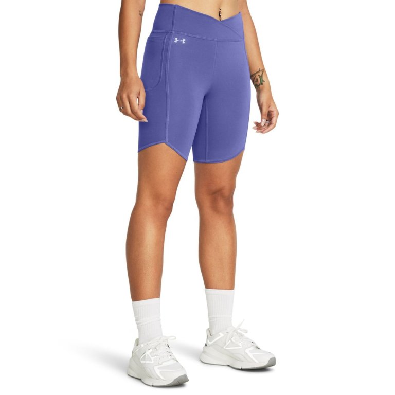 Велосипедки Under Armour Motion Crossover Bike Short W - фіолетовий
