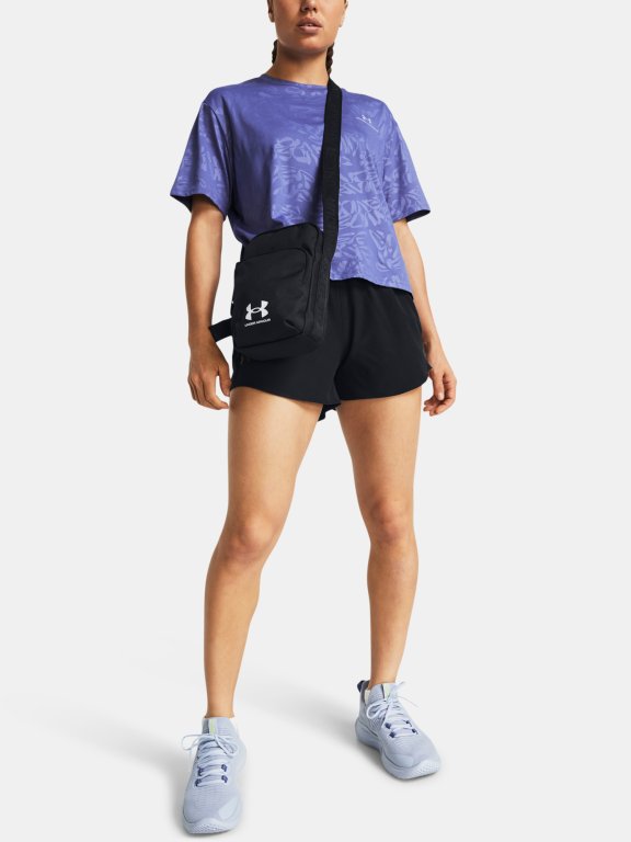Футболка Under Armour Vanish Energy Emboss Crop SS W - фіолетова
