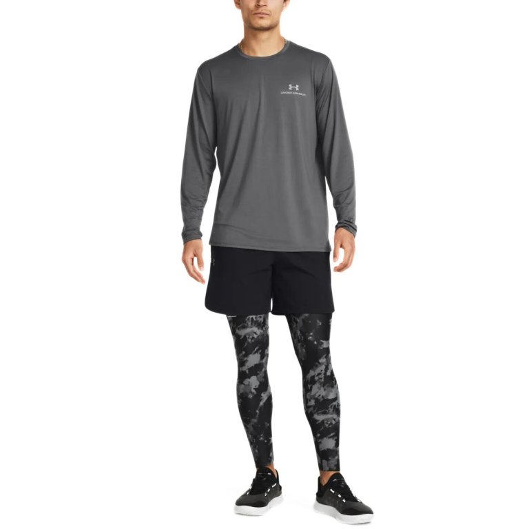 Легінси Under Armour UA HG IsoChill Prtd Leggings M - чорний
