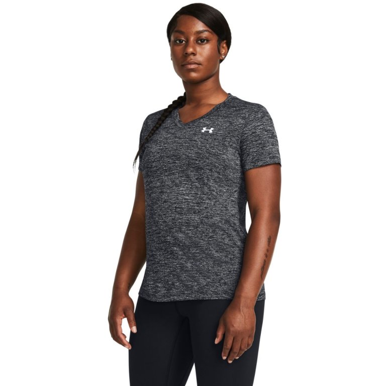 Футболка Under Armour Tech SSV - Twist W - чорна