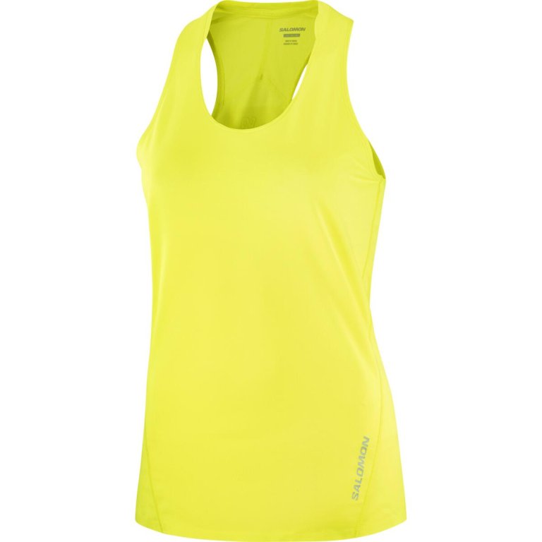 Майка Salomon Sense Aero Singlet W - жовтий