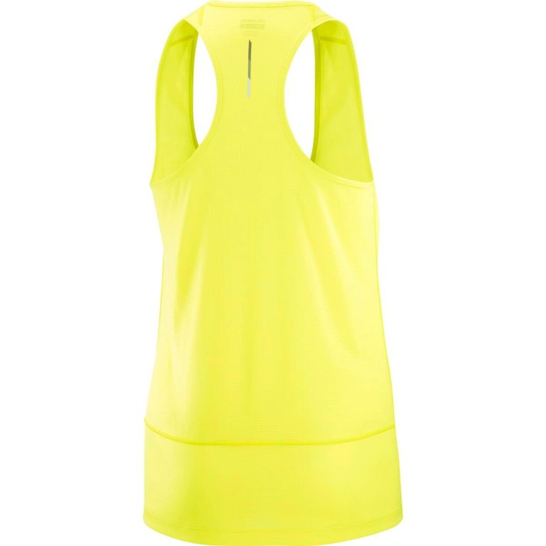 Майка Salomon Cross Run Tank W - жовтий