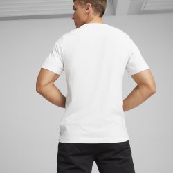 Футболка Puma BMW MMS Logo Graphic Tee M - біла