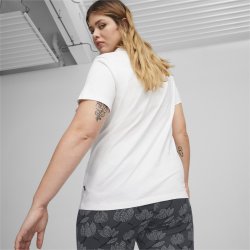 Футболка Puma ESS+ Script Tee W - білий