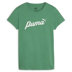 Футболка Puma ESS+ Script Tee W - зелений