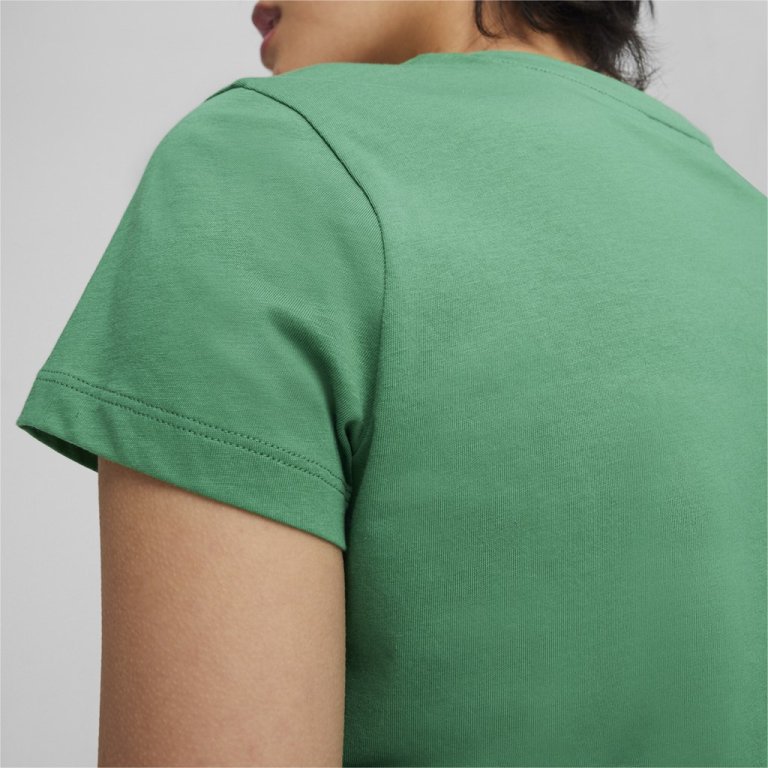 Футболка Puma ESS+ Script Tee W - зелений