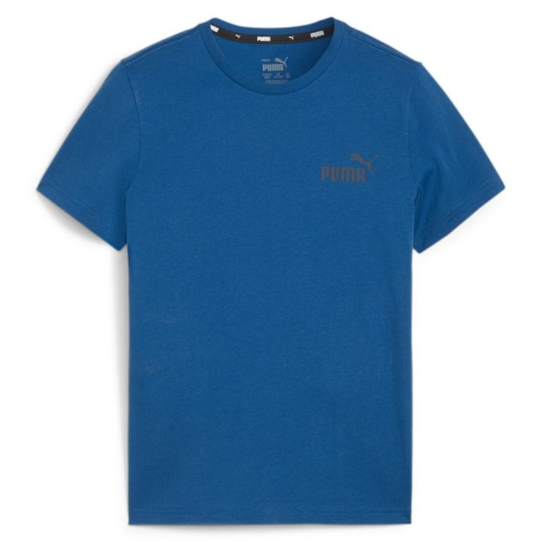 Футболка Puma ESS Small Logo Tee J - синя