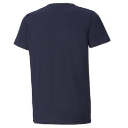 Футболка Puma Active Small Logo Tee J - темно-синя