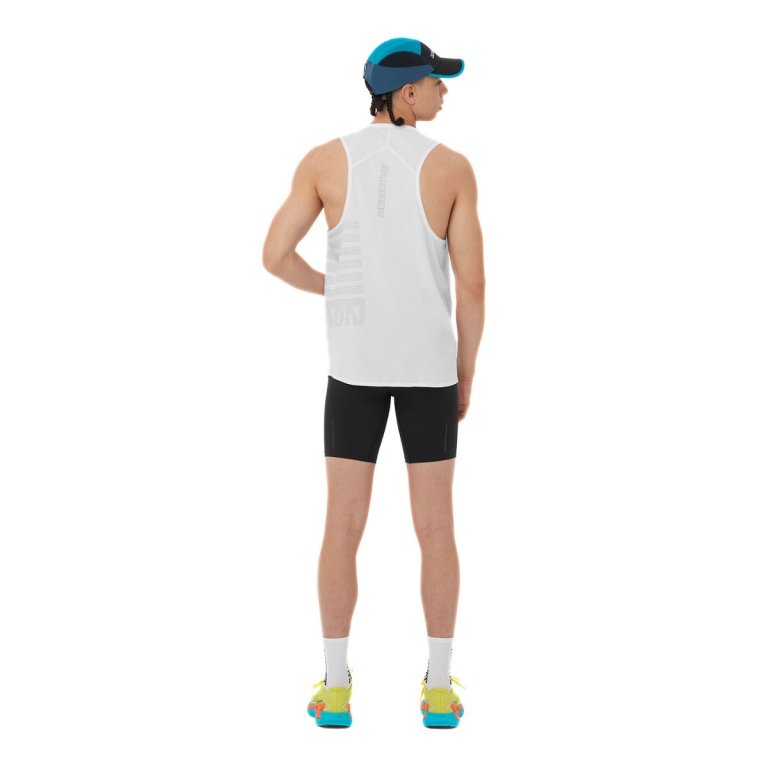 Майка Salomon Sense Aero Singlet GFX M - білий