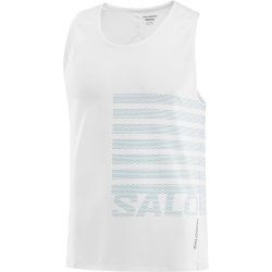Майка Salomon Sense Aero Singlet GFX M - білий