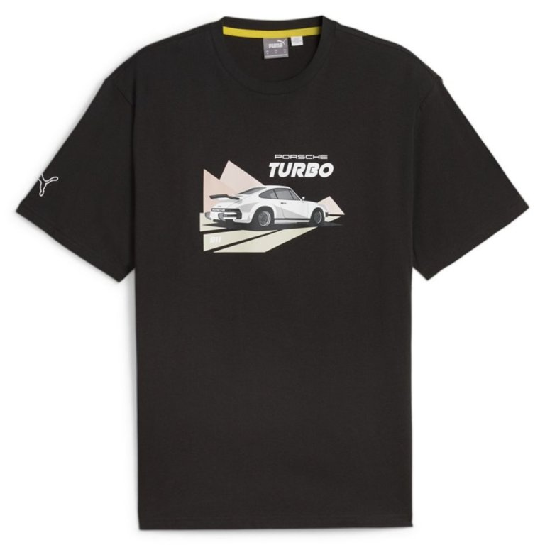 Футболка Puma PL 911 Graphic Tee M - чорний