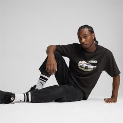 Футболка Puma PL 911 Graphic Tee M - чорний