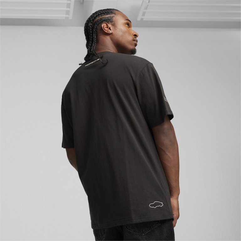 Футболка Puma PL 911 Graphic Tee M - чорний