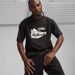 Футболка Puma PL 911 Graphic Tee M - чорний