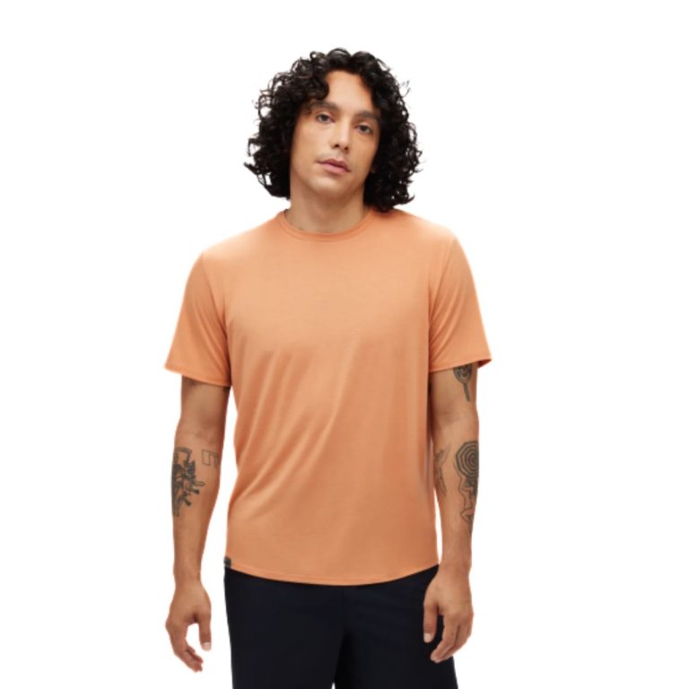 Tričko Hoka Essential Tee M - oranžová