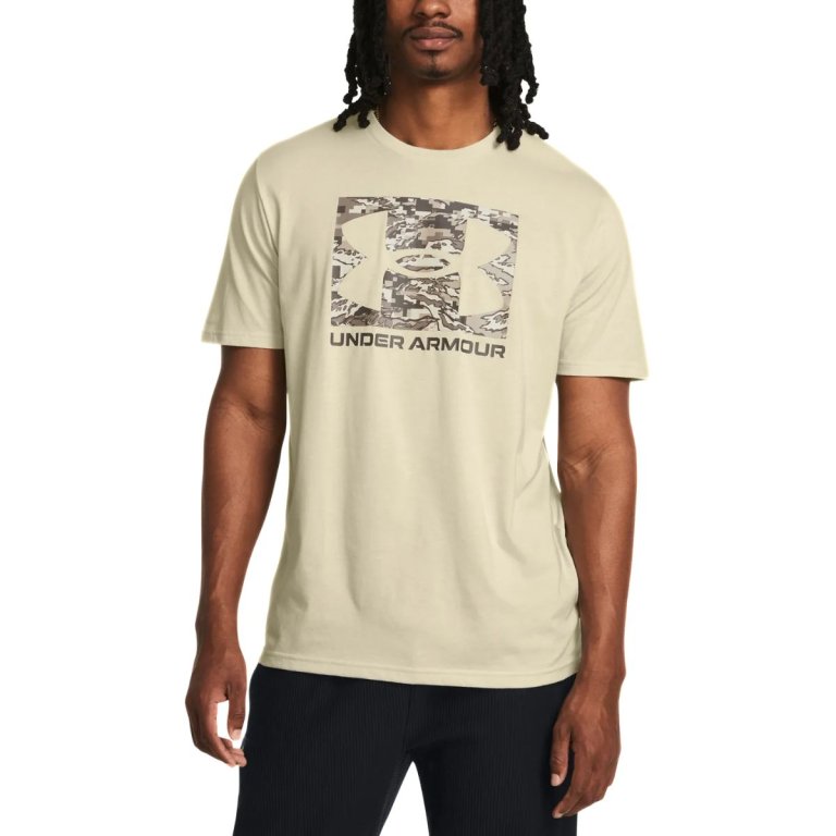 Футболка Under Armour ABC Camo Boxed Logo SS M - коричнева